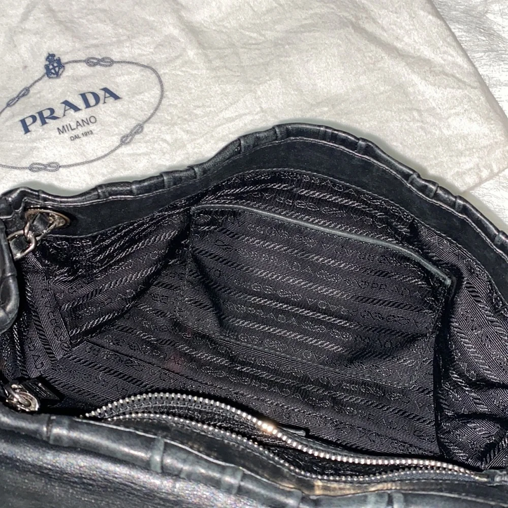Prada Nappa Gaufre Chain - Picture 12 of 16